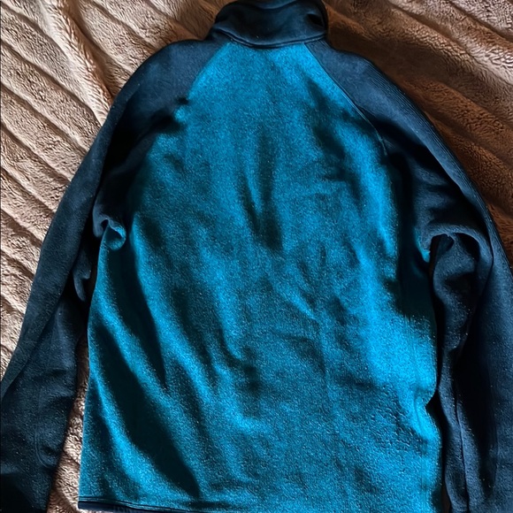 Patagonia Blue Zip Up Sweater - Picture 2 of 4
